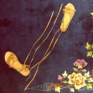 Free People Tie-up Sandles