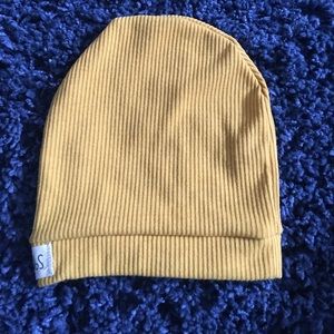 Baby Boy mustard Yellow Slouchy Hat