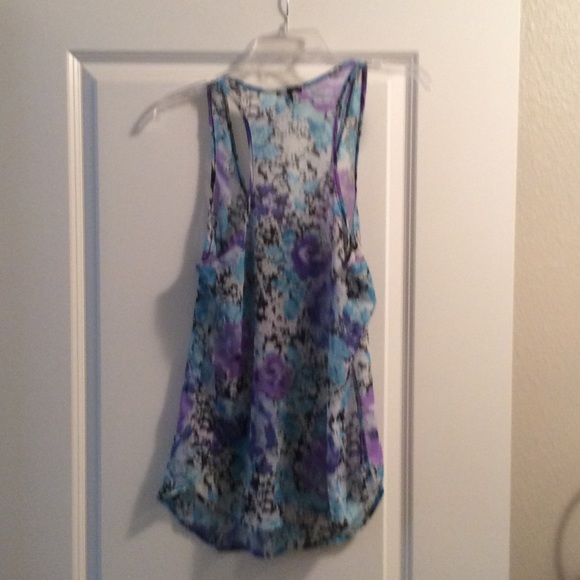 Floral Racerback tank - Picture 2 of 2