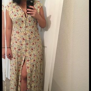 Floral maxi dress