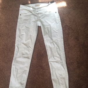 Guess White Patchwork Jeans