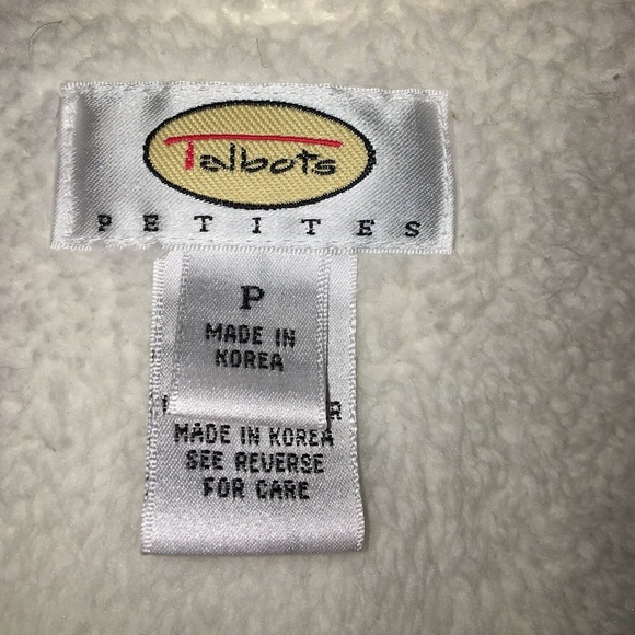 Talbots Petites Zipper Jacket - Picture 5 of 5