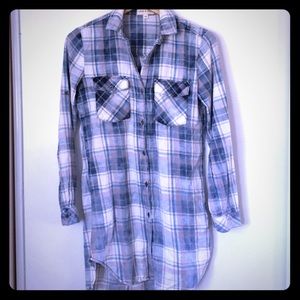 Urban Outfitters flannel tunic
