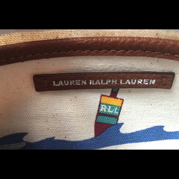 Lauren Ralph Lauren Cosmetic Wrist Bag Bouy Print - Picture 3 of 7