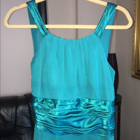Bridesmaids dress from David's Bridal.