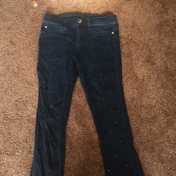 Bebe Rhinestone Jean - Picture 1 of 4