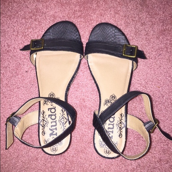 Geometric platform sandals - Picture 3 of 4