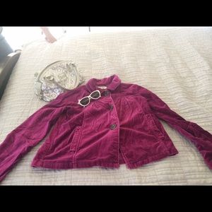 Cherokee burgundy jacket
