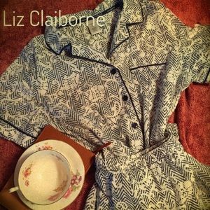 Liz Claiborne cotton summer pajamas.