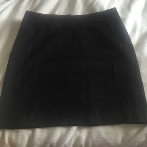 Black pencil skirt
