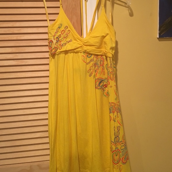 Coogi yellow summer dress