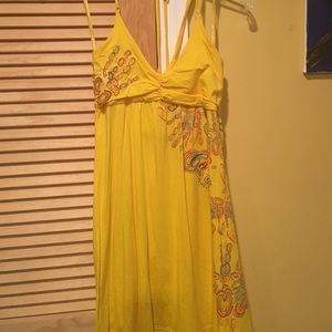 Coogi yellow summer dress