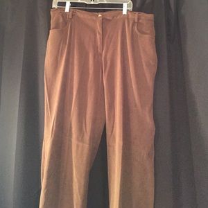 Brown slacks