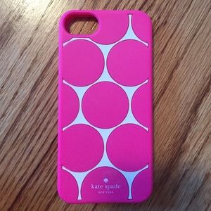 Kate spade rubber iPhone 5 case