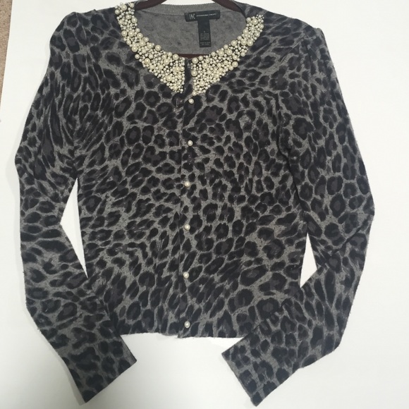 INC  Beaded Sweater