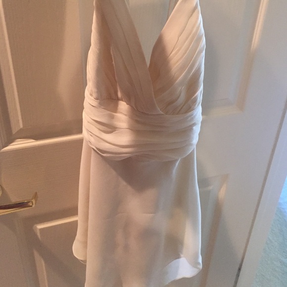 NWT BCBG silk halter top