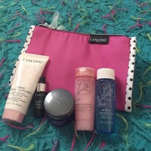 lancome bag and 5 items new