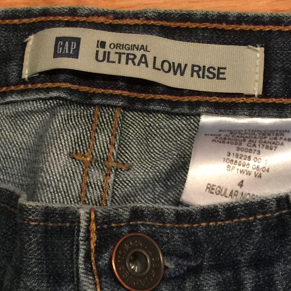🌟GAP Original Ultra Low Rise Jeans🌟 - Picture 2 of 3