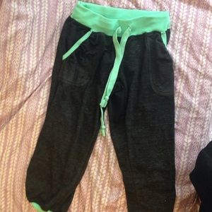 Yoga, sweat pants, workout, capris