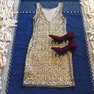 Zara sequin New Years dress