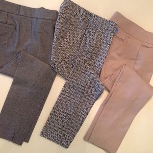 Banana Republic and Loft Work Pants