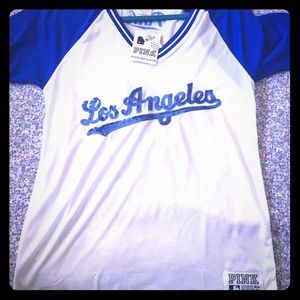 Victoria secret Pink LA Dodgers shirt