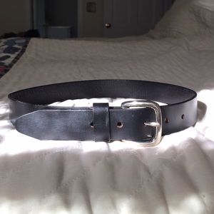 🆕🆕 34" GENUINE LEATHER BLACK BELT