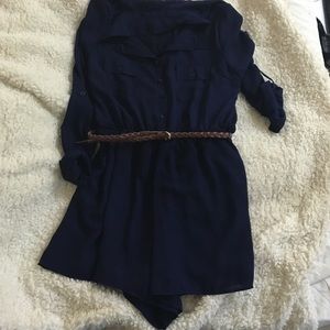 Long sleeve romper