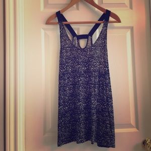 Gap Black/White/Gray Speckled Tank