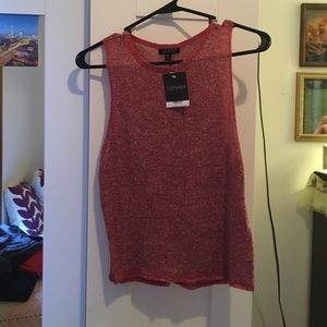 Topshop sweater tank top