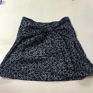 CHANEL Front Tie cotton Skirt