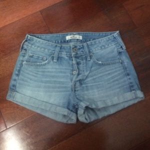 Size 1 light blue shorts