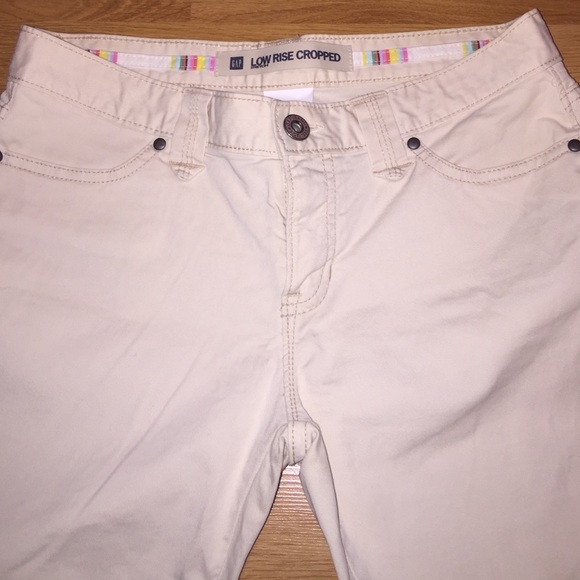 🕊GAP Low Rise Cropped Stretch🕊 - Picture 2 of 3