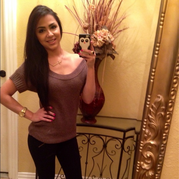 Hollister off the shoulder top