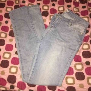 Blue Asphalt Skinny Jeans