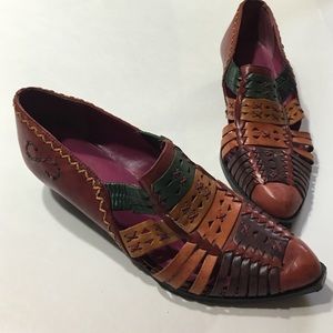 Vintage Western Leather Boots