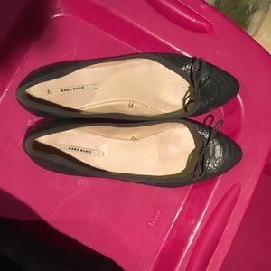 ZARA GREY FLATS