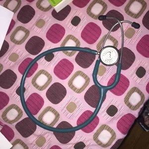 Green stethoscope