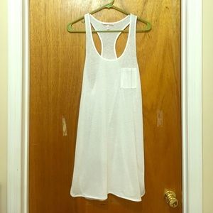 Long White Victoria's Secret Cover Up!