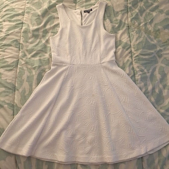 Express Flirty Skater Dress