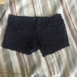 Black shorts