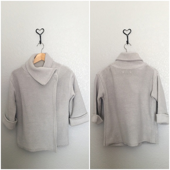 DRAPEY KNIT CARDIGAN SWEATER - Picture 2 of 4