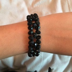 Black Sparkly Bracelet