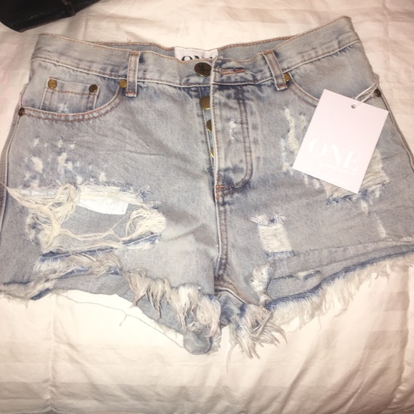 ONE Teaspoon denim shorts