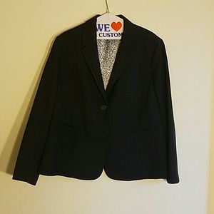 Black Kasper blazer jacket