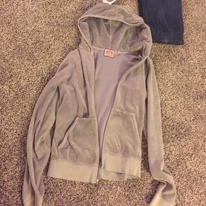 Gray juicy jacket size medium