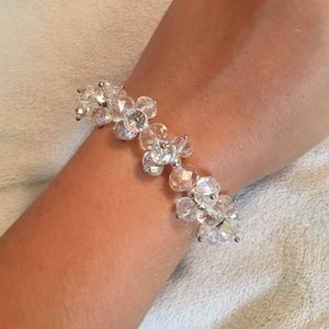 Silver Sparkly Bracelet