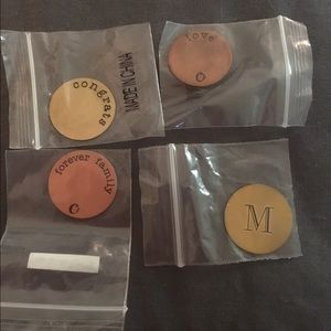 Large locket plates (sold individually)