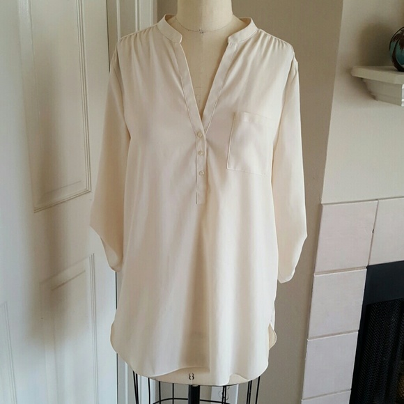 Silky Tunic 3/4 sleeve tunic