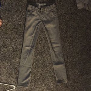 Abercrombie & Fitch grey skinny jeans
